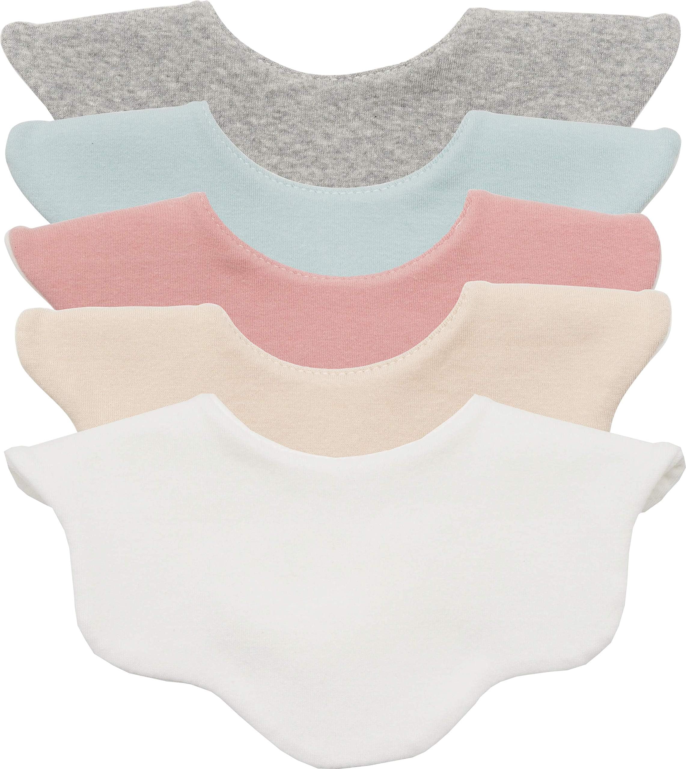 AVAUMA Baby Girl Boy Unisex Fabric Drooling Feeding Bibs Spring Summer Polka Dot