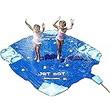 mat splash water sprinkler h2ogo outdoor bestway pad jet system splat sportspower toys waterpark jumping fountain control games