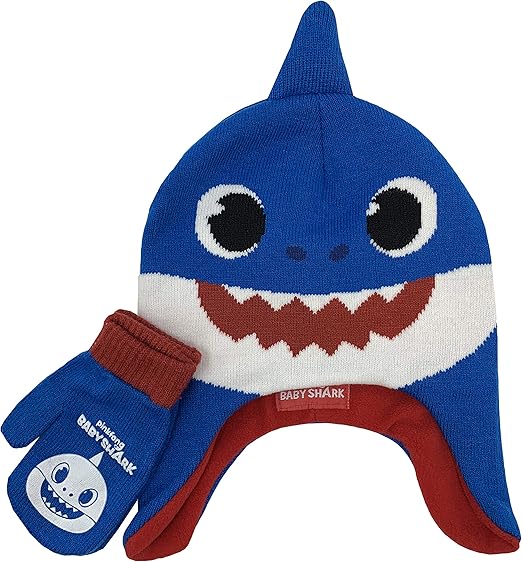 baby shark winter hat