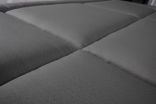 Evergreenweb Klappmatratze 90 X 190 Cm Hoch 5 Cm Einrollbar Faltbar Aus Okologischer Kaltschaumstoff Polyurethan Futon Platzsparend Grau Amazon De Kuche Haushalt