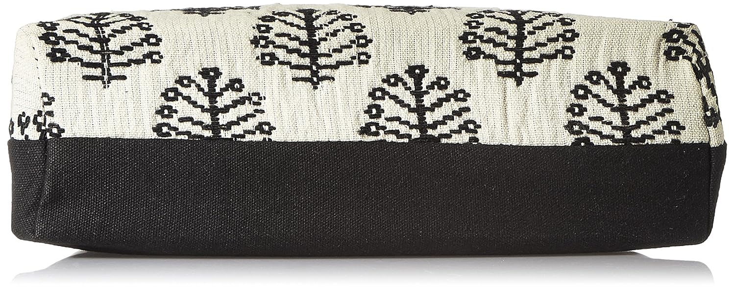 kanvas katha women's jacquard tote (kkjb001)