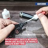 GH1200 2-IN-1 Plastic Glue with Brush & Nozzle, Quick Bonding view 5