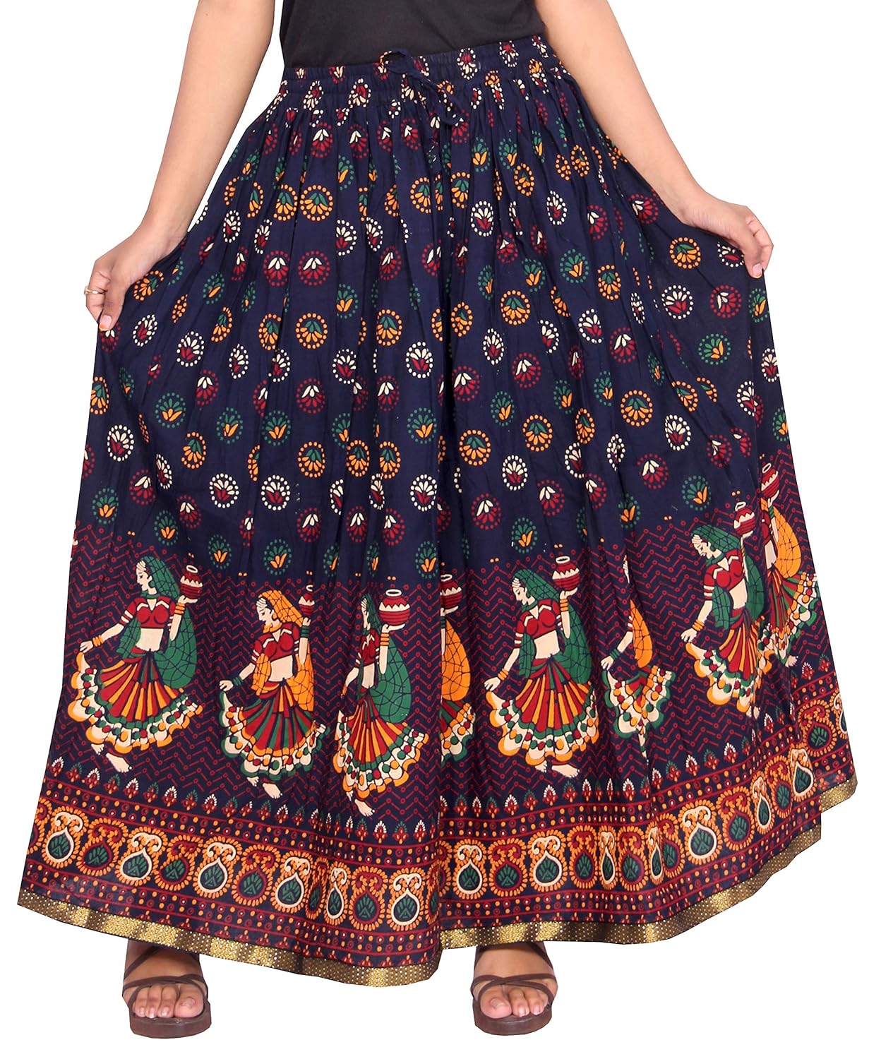 kurti studio women's premium cotton skirt