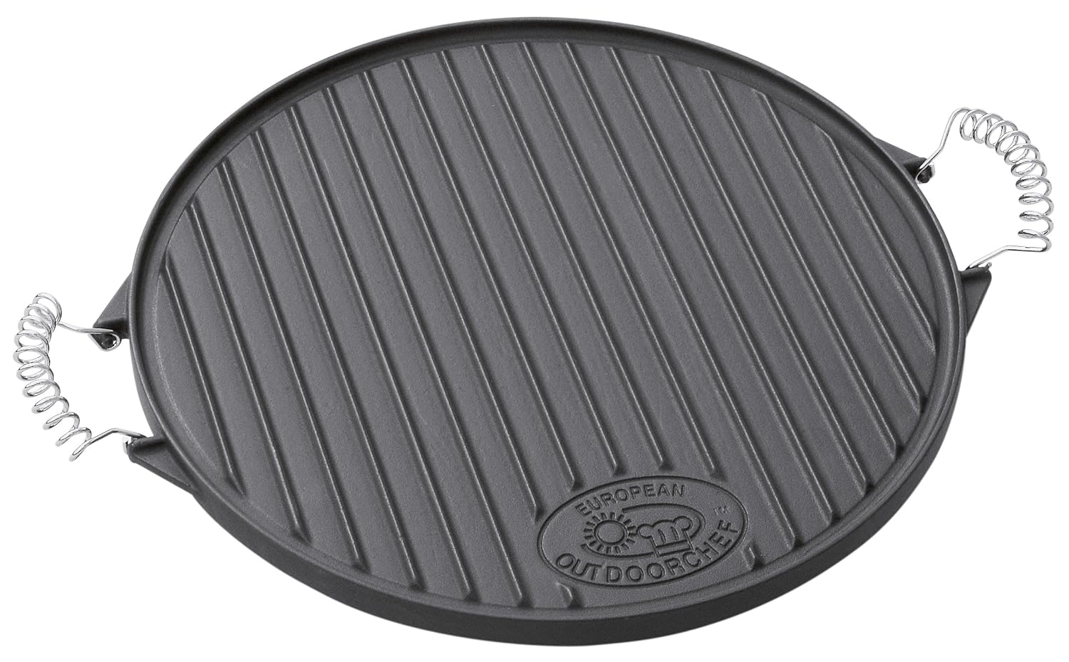 Outdoorchef 18.211.25 Cast Iron Griddle Plate 33 cm Amazon.co.uk
