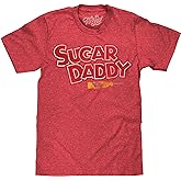 Tee Luv Men's Sugar Daddy Faded Candy Logo Shirt