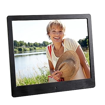 Intenso Media Designer Digitaler Bilderrahmen (24,6 cm (9,7 Zoll), TFT-Farbdisplay, SD, SDHC, MMC Slot, Video-Function, Fernb
