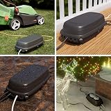 D-Line Weatherproof Outdoor Electrical Box IP54 Extension Socket Black view 8