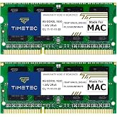 Timetec 16GB KIT(2x8GB) Compatible for Apple DDR3L 1600MHz for Early/Mid/Late Mac Book Pro(2011-2012), iMac(2011-2015), Mac mini(2011-2012) MAC RAM