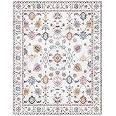 Gertmenian Indoor Easy-Care & Washable Area Rug – 8x10 Large, Ideal for High Traffic Areas in Living Room, Bedroom, Entryway 