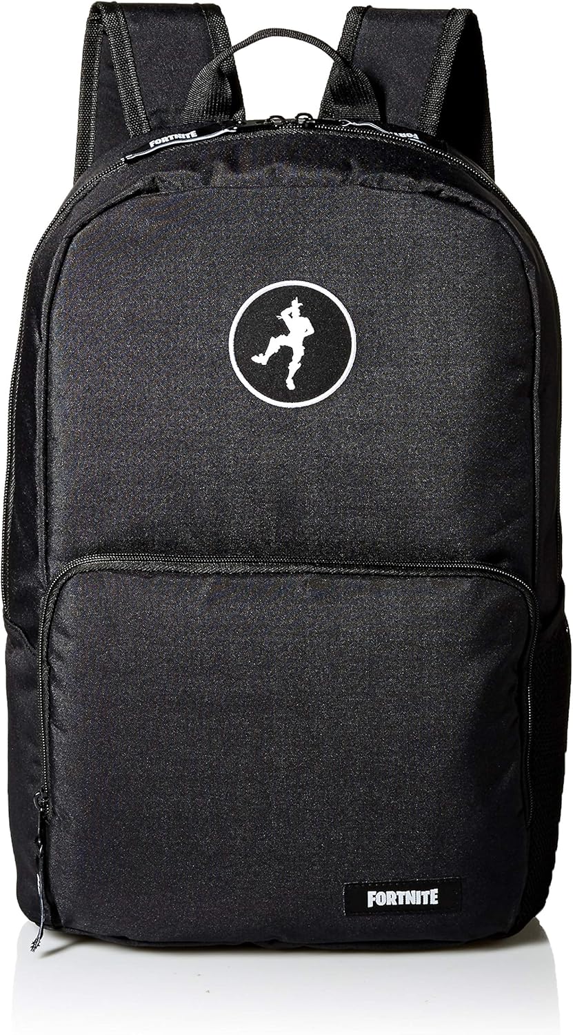 black and white fortnite backpack