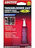 Loctite 1330799 243 Blue Oil Resistant Threadlocker Tube, 6-milliliter