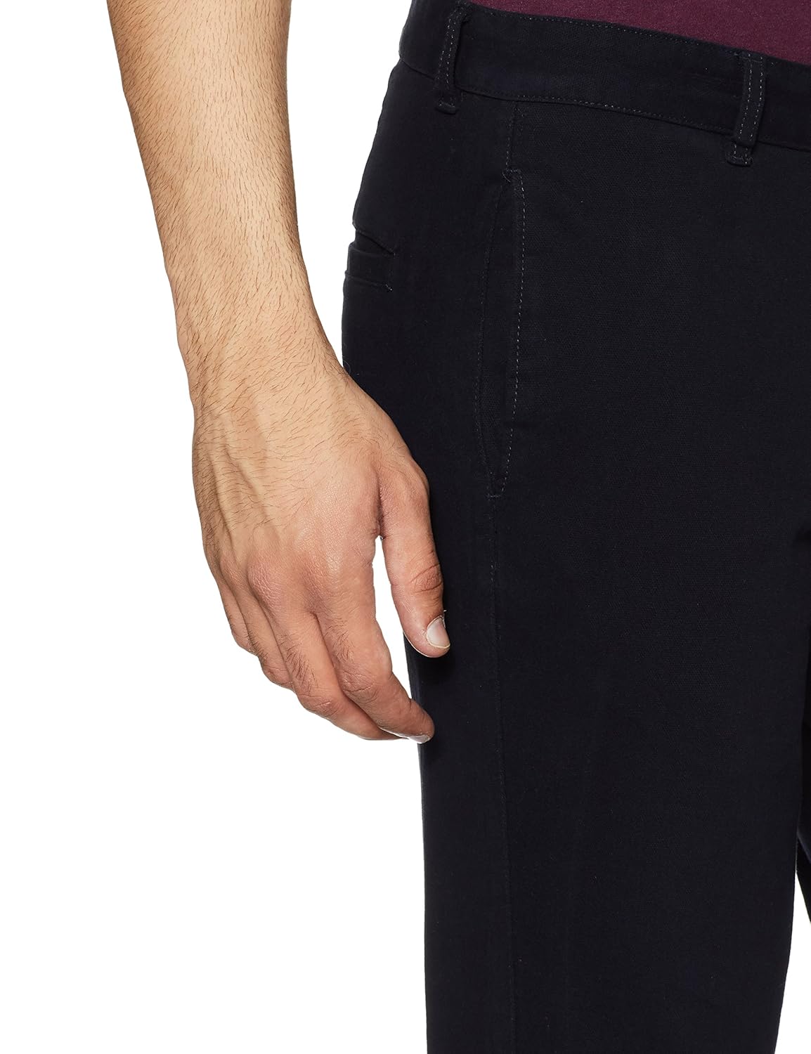 diverse mens slim fit casual trousers