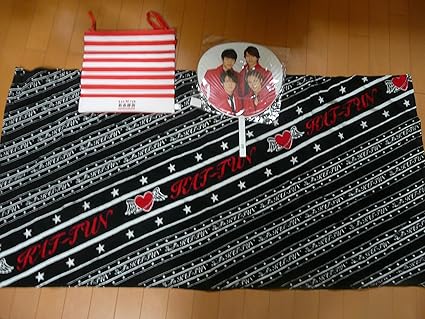 Amazon Co Jp Kat Tun グッズ 3点セット バスタオル Kat Tun