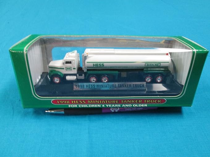 1998 hess miniature tanker truck