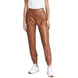 commando Women's Faux Leather Joggers 