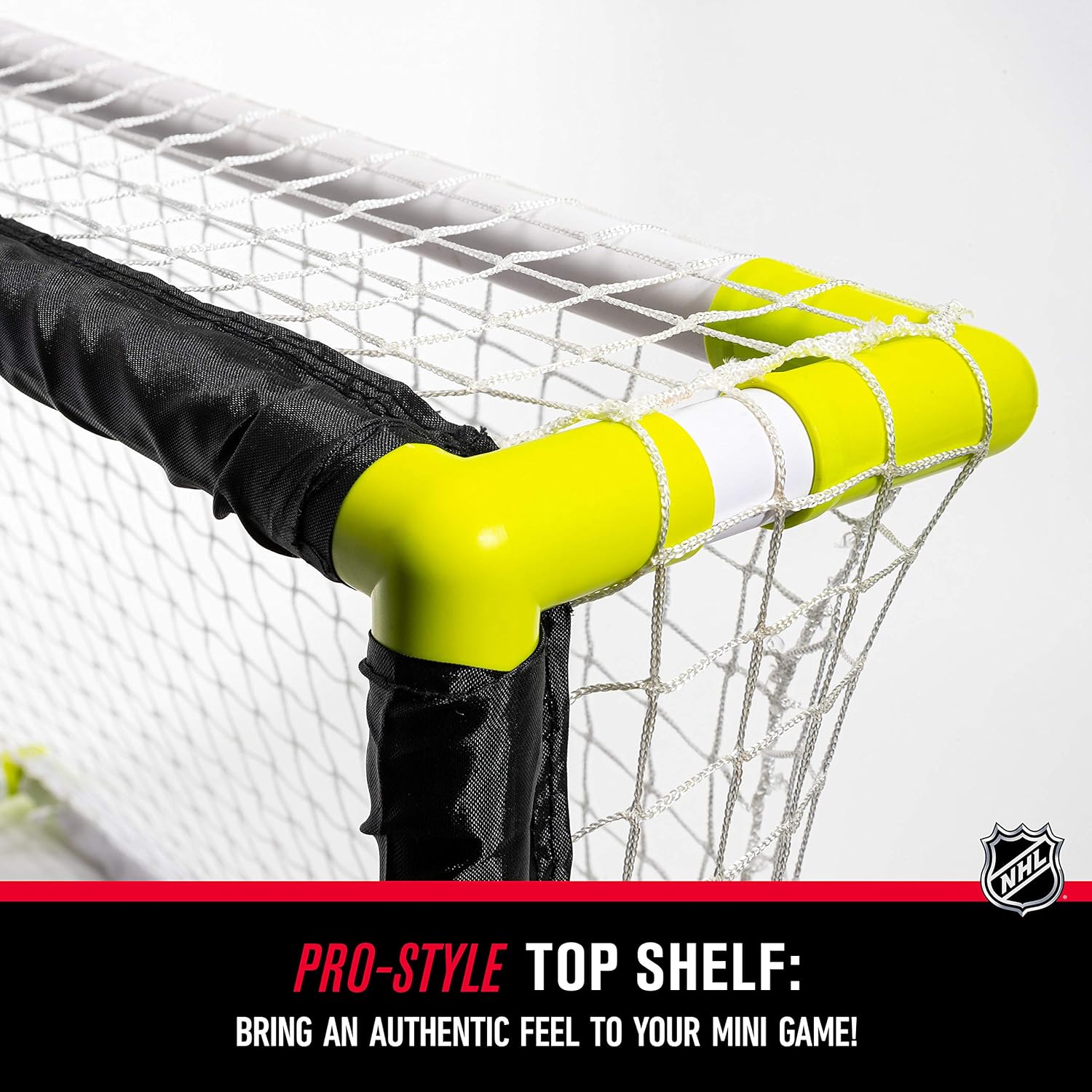 Franklin Sports Knee Hockey Goal Set - Mini Hockey Goals - 2 Goals - Pro Style Top Shelf - Kids Hockey Set - NHL, White : Sports & Outdoors