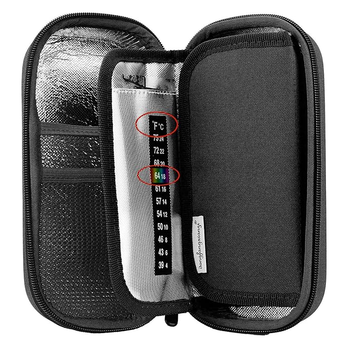 YOUSHARES Insulina Bolsa Para Viaje - Diabéticos Estuche Para ...