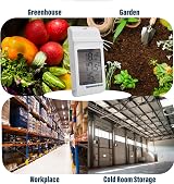 Thermometer World Digital Max Min Greenhouse Thermometer view 7