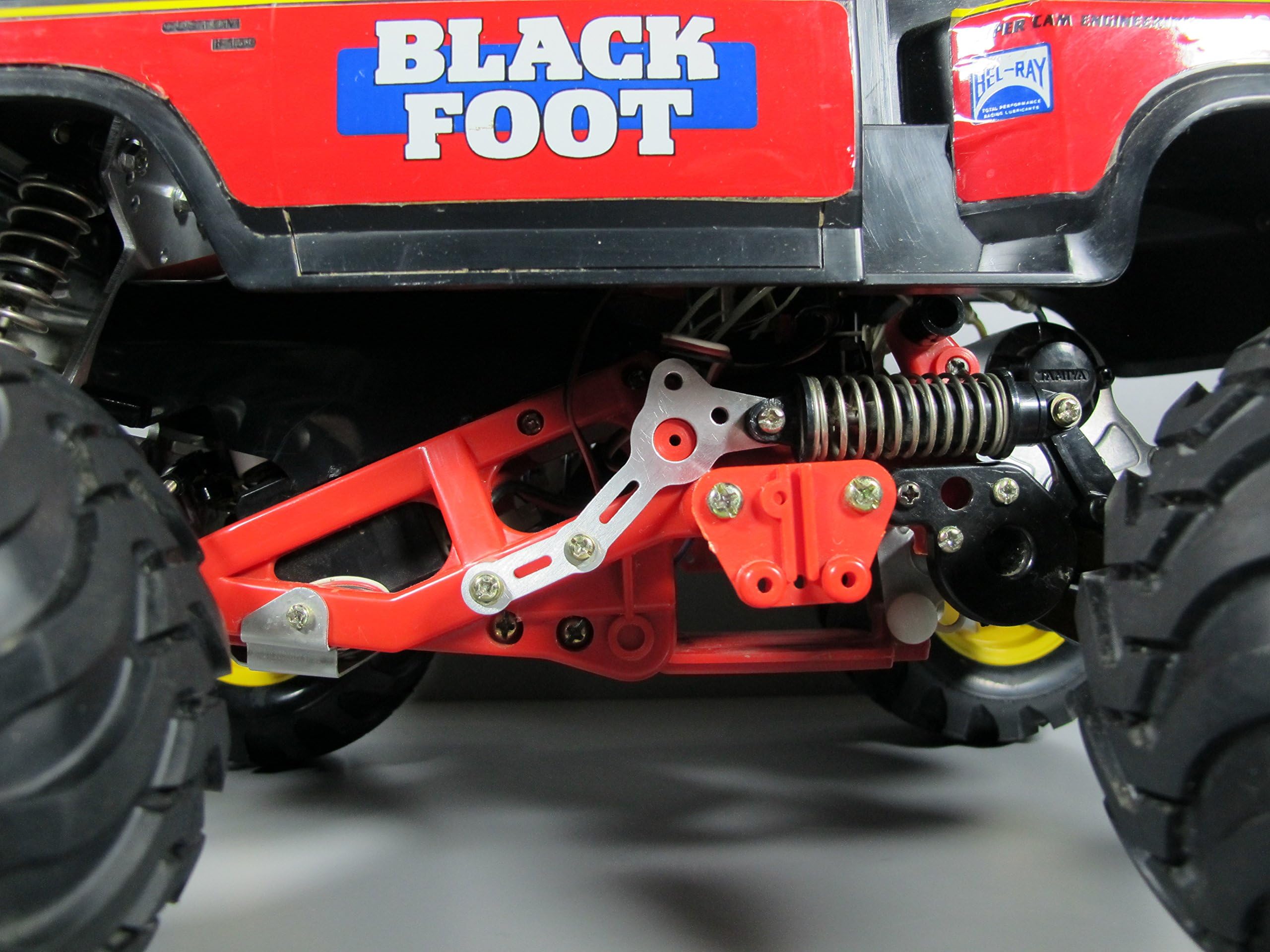 Pair Aluminum Rear Shock Bracket for Tamiya 1/10 RC Mud Blaster Blackfoot Monster Beetle