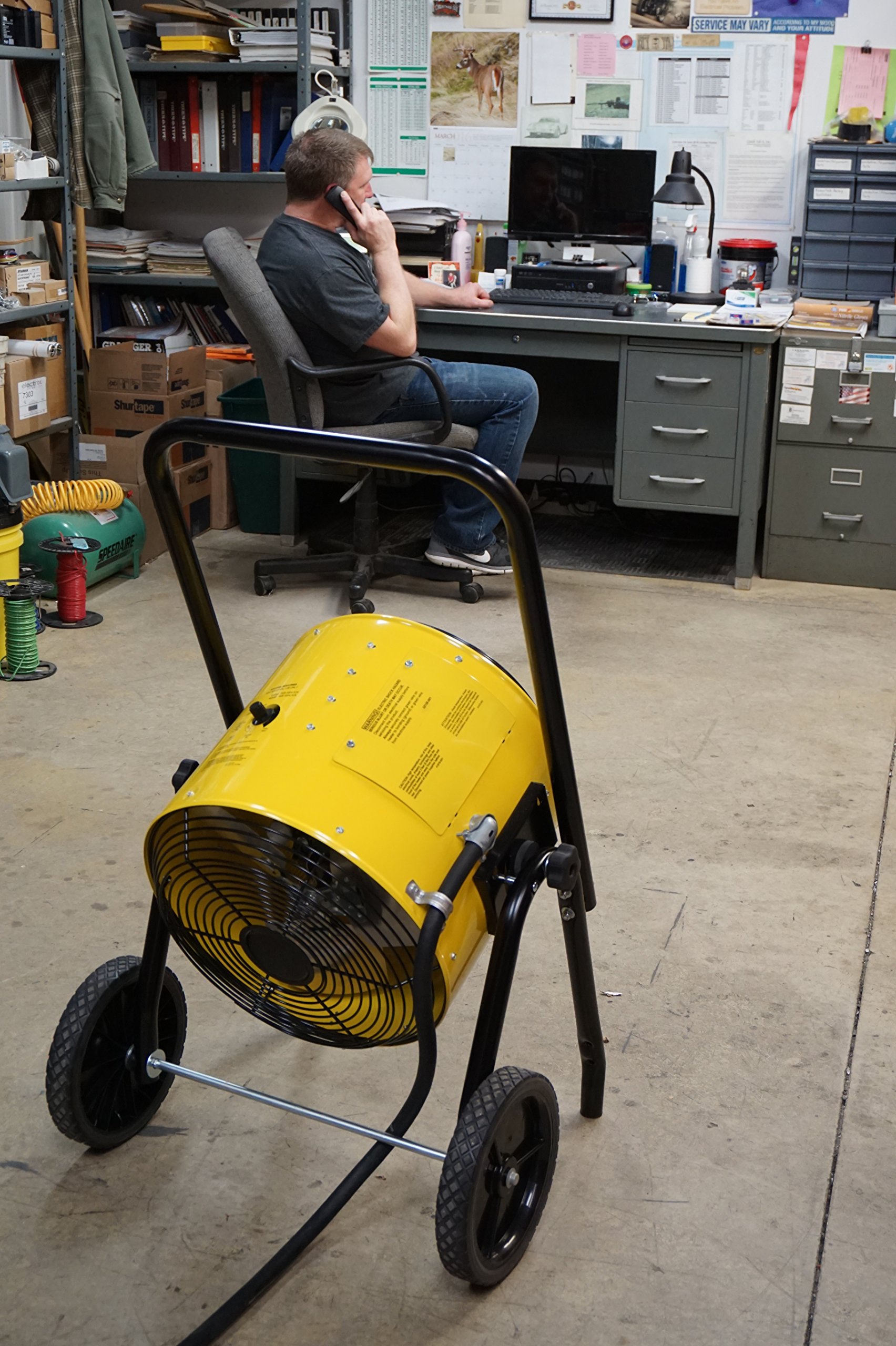 TPI Corporation FES15241A Heat Wave Portable Electric Salamander, Single Phase, 15kW, 240V