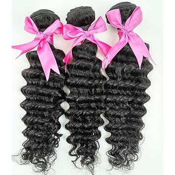 Amazon Com Xmh Cheap Indian Hair Weft 3 Bundles 22 22 22 Inch