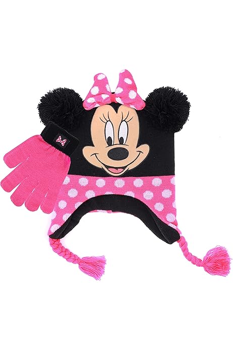 Accessorio Infantile Rosa Cappello Minnie Mouse Per Bambine