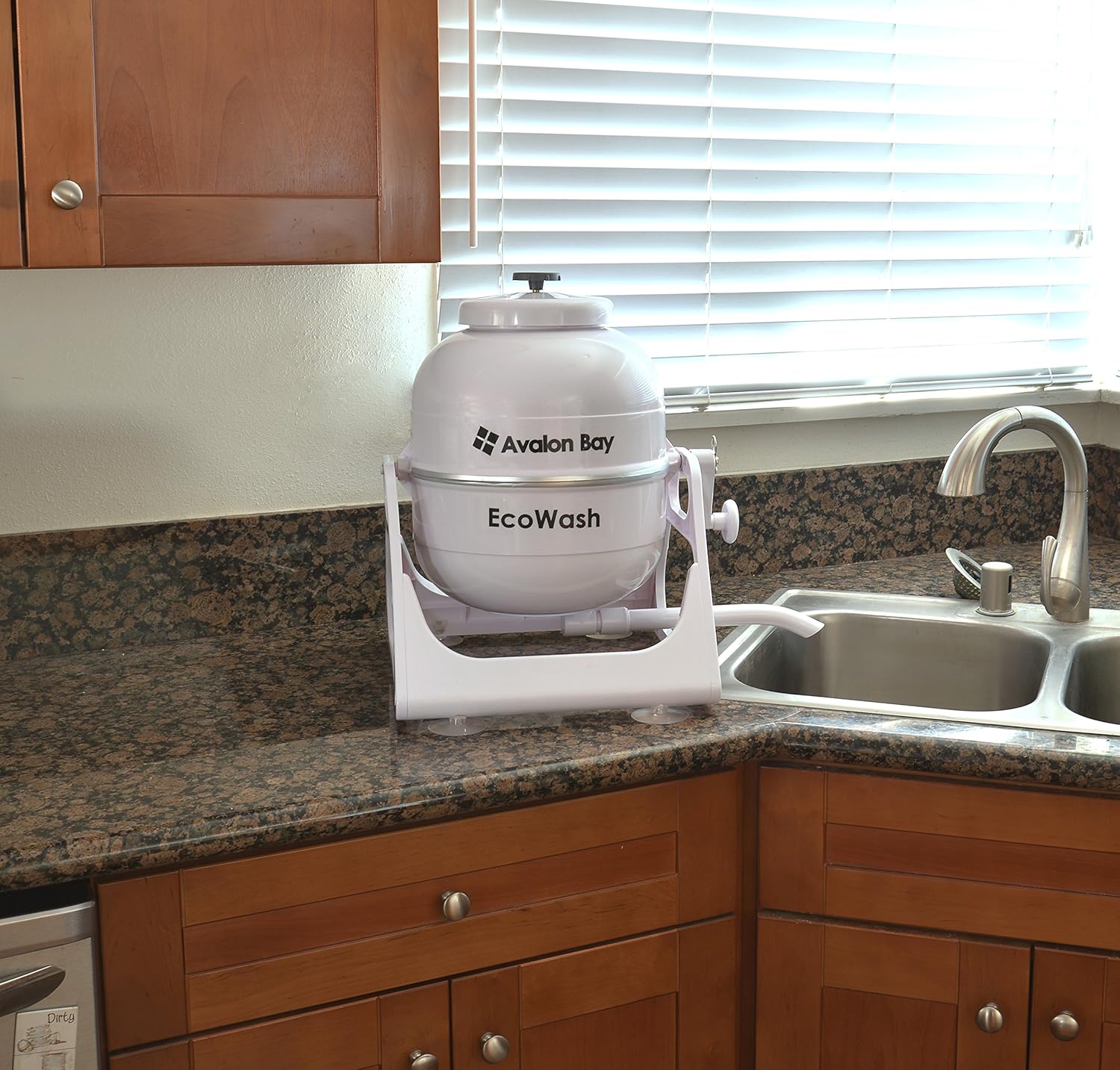 Avalon Bay Ecowash Portable Hand Cranked Manual NonElectric Washing