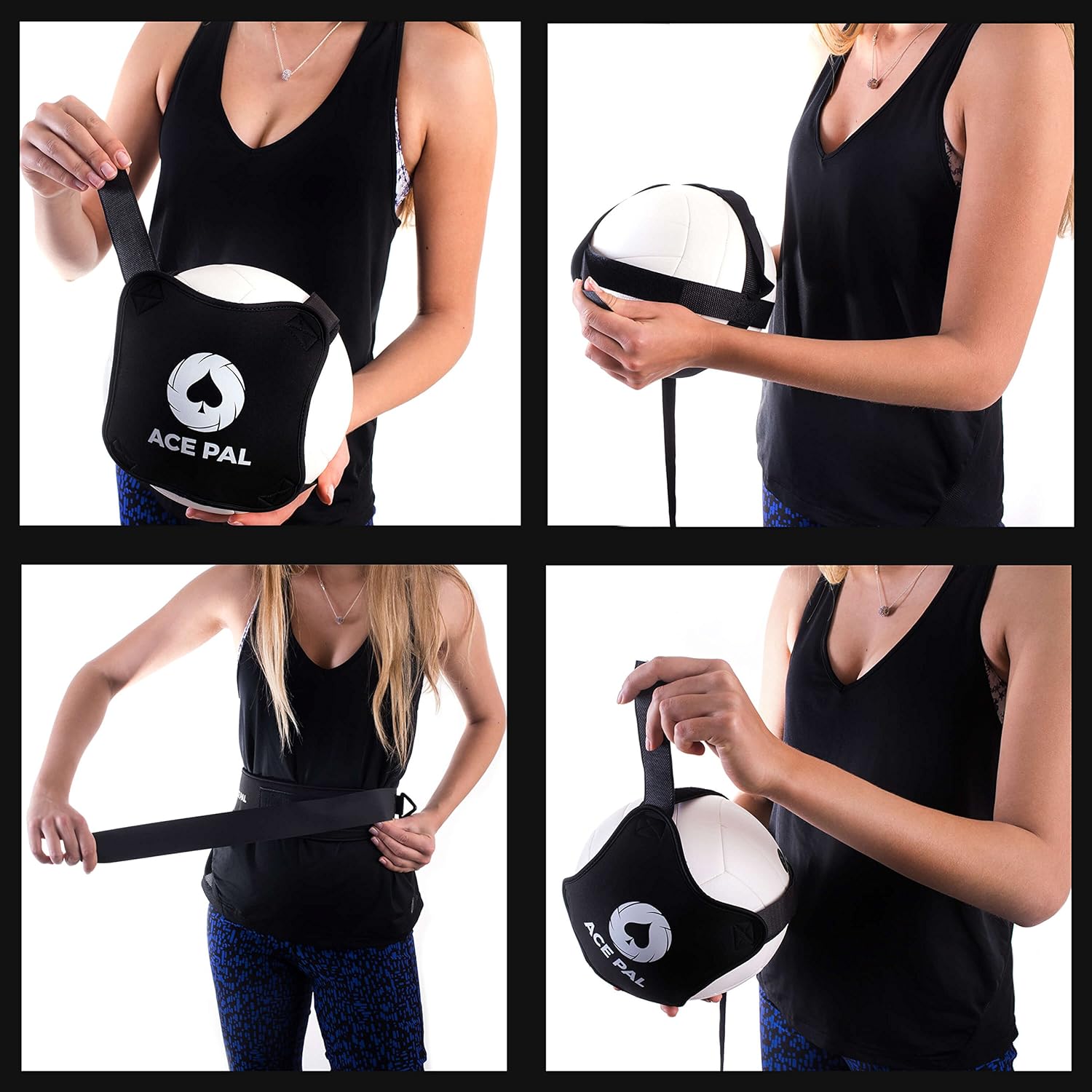 Volleyball Training Equipment Aid Single Solo Practice for Serving and Arm Swing Serve Trainer for Beginners : Sports & Outdoors