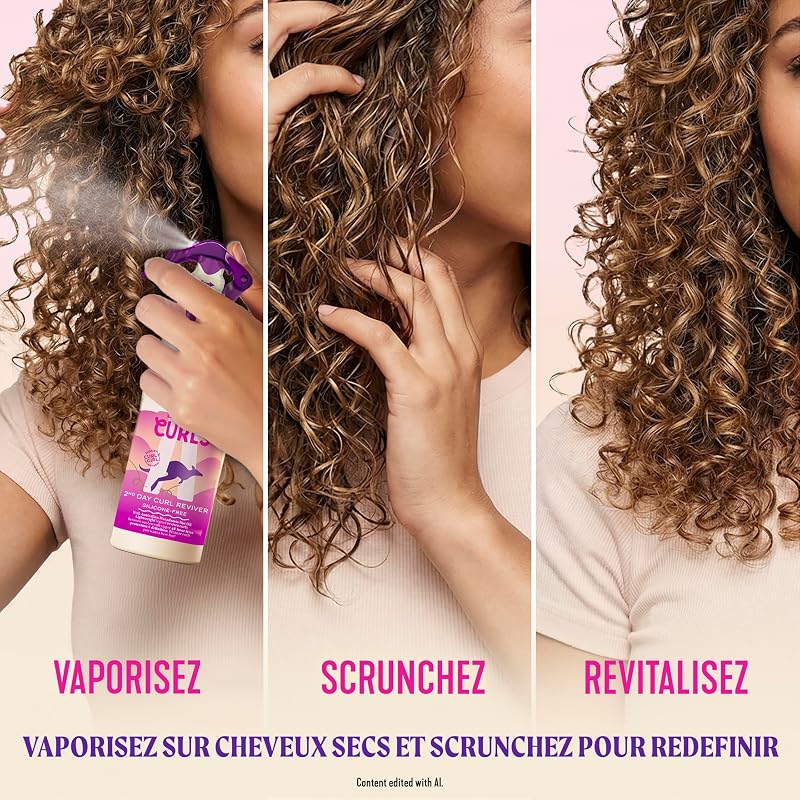 Bouncy Curls Revitalisant Jour 2 Anti-Frisottis 48h 200ml