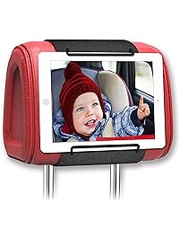 Universal Car Headrest Mount Holder, Car Back Seat Holder for ALL 7 Inch to 11 Inch Tablets - Apple iPad, iPad Mini 2/3/4, iPad Air, iPad Pro 9.7", Samsung Galaxy Tab & Note and More
