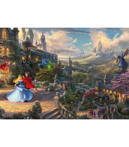 Amazon.com: Schmidt | Thomas Kinkade: Disney Sleeping Beauty