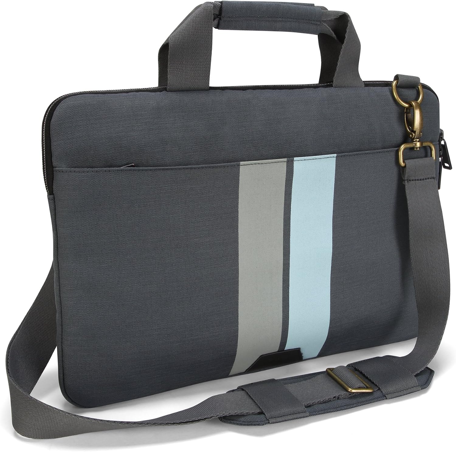 Targus Geo 15.6-Inch Laptop Slip Case, Gray/Black (TSS66704)