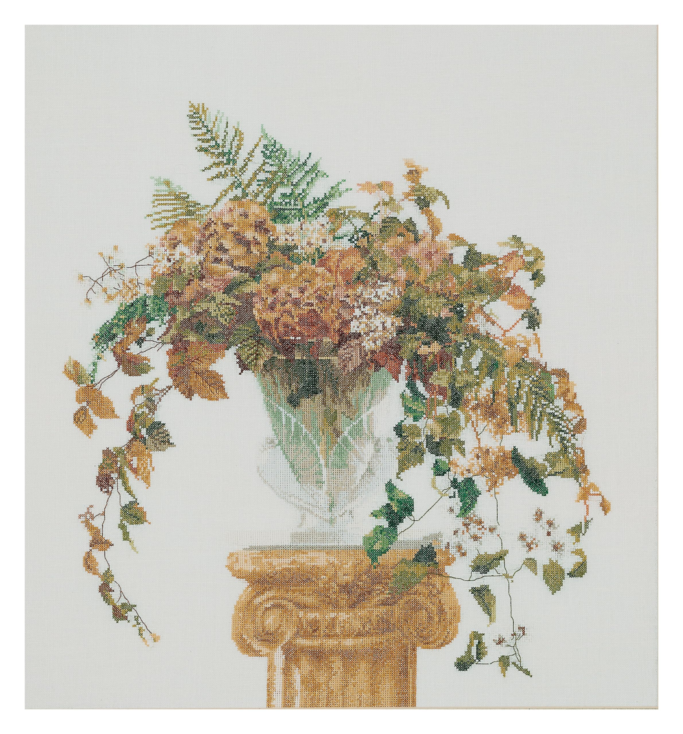 Thea Gouverneur Autumn Cross Stitch Kit, 53x56cm