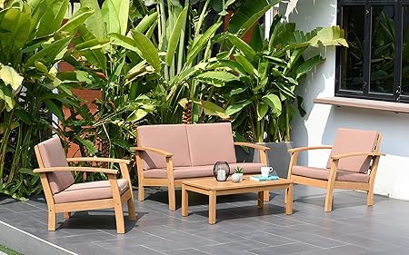 Amazon Com Brampton Richmond Outdoor Conversation Set 4 Piece