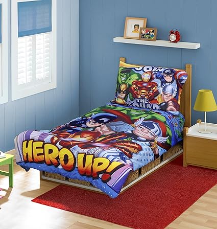 marvel cot bedding