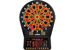 Arachnid Cricket Pro 800 Electronic Dartboard with NylonTough Segments for Improved Durability and Playability and Micro-Thin Segment Dividers for Reduced Bounce-Outs