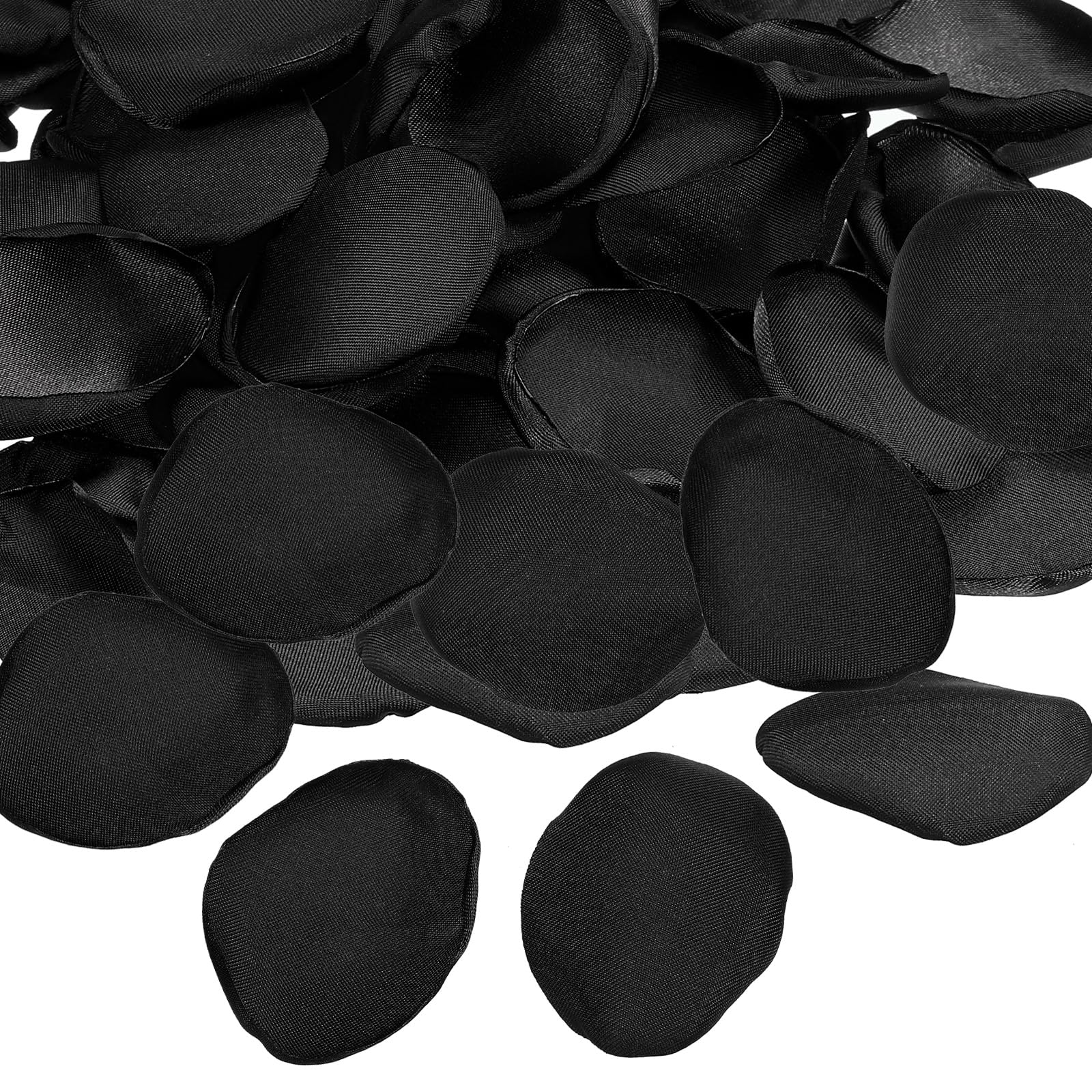 PATIKIL Silk Rose Petals, 300 Pcs Artificial Flower Petals for Wedding Decorations, Romantic Night, Aisle Scatter Petals, Black
