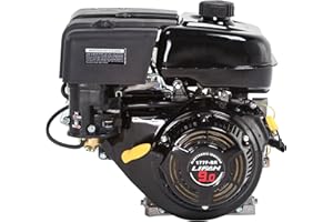 Lifan LF177F-BRQ 9 HP 270cc 4-Stroke OHV Industrial Grade Gas Engine with 2:1 Centrifugal Wet Clutch Reduction, Recoil Start,