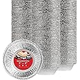 Stock Your Home 100 Count Aluminum Mini Pie Pans - 3 Inch Disposable Recyclable Foil Pie Tins for Bakeries, Cafes, Restaurants