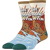 ooohyeah Men's Funny National Parks Crew Socks Souvenir, Novelty Cool Crazy Cotton Socks Fun Gifts Merch, Size 8-13