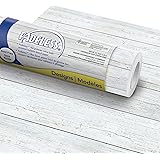Fadeless Bulletin Board Paper, Fade-Resistant Paper for Classroom Decor, 48” x 50’, White Shiplap, 1 Roll