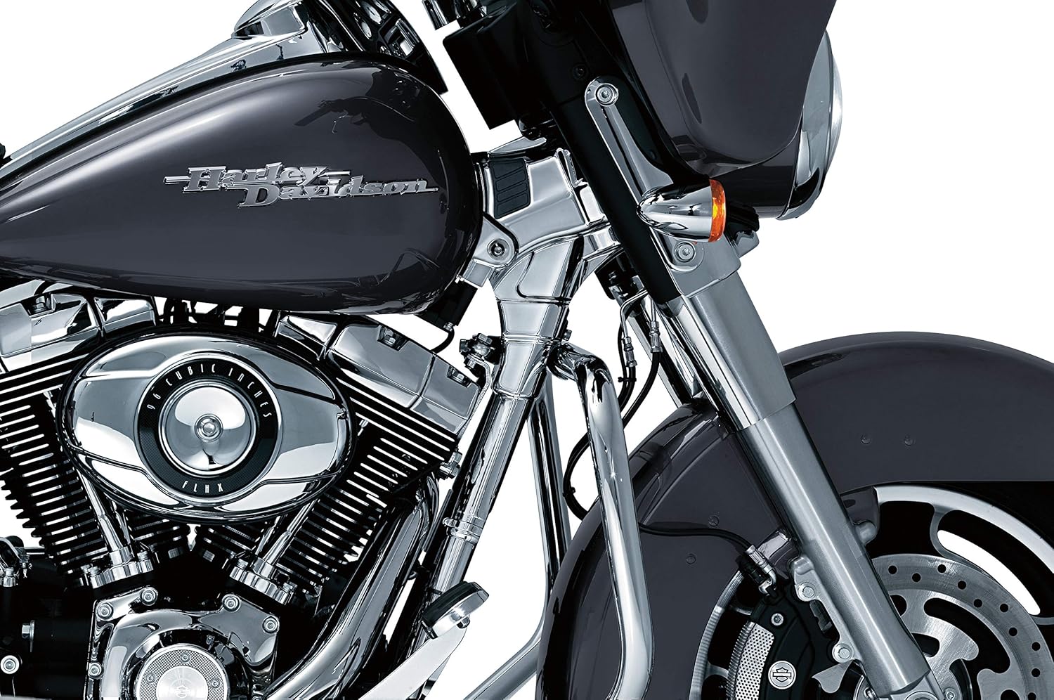 chrome neck covers harley davidson