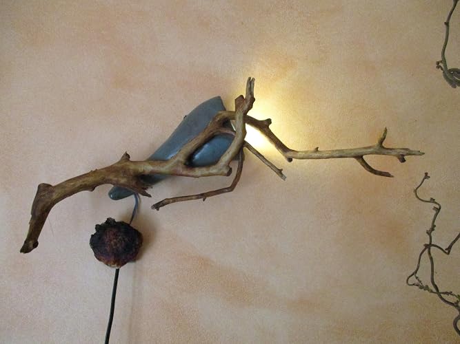 Treibholz Led Wandlampe Wandleuchte Wandstrahler Mit Frei