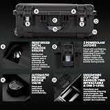 NANUK 935 Pro Photo Kit Waterproof Hard Case Camera Dividers Wheels Black view 5