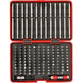 ARES 31018 147-Pc Master Security Bit Set - Phillips, Torx, Hex &amp; More | Includes Bit Holder &amp; Coupler for Maximum Versatility