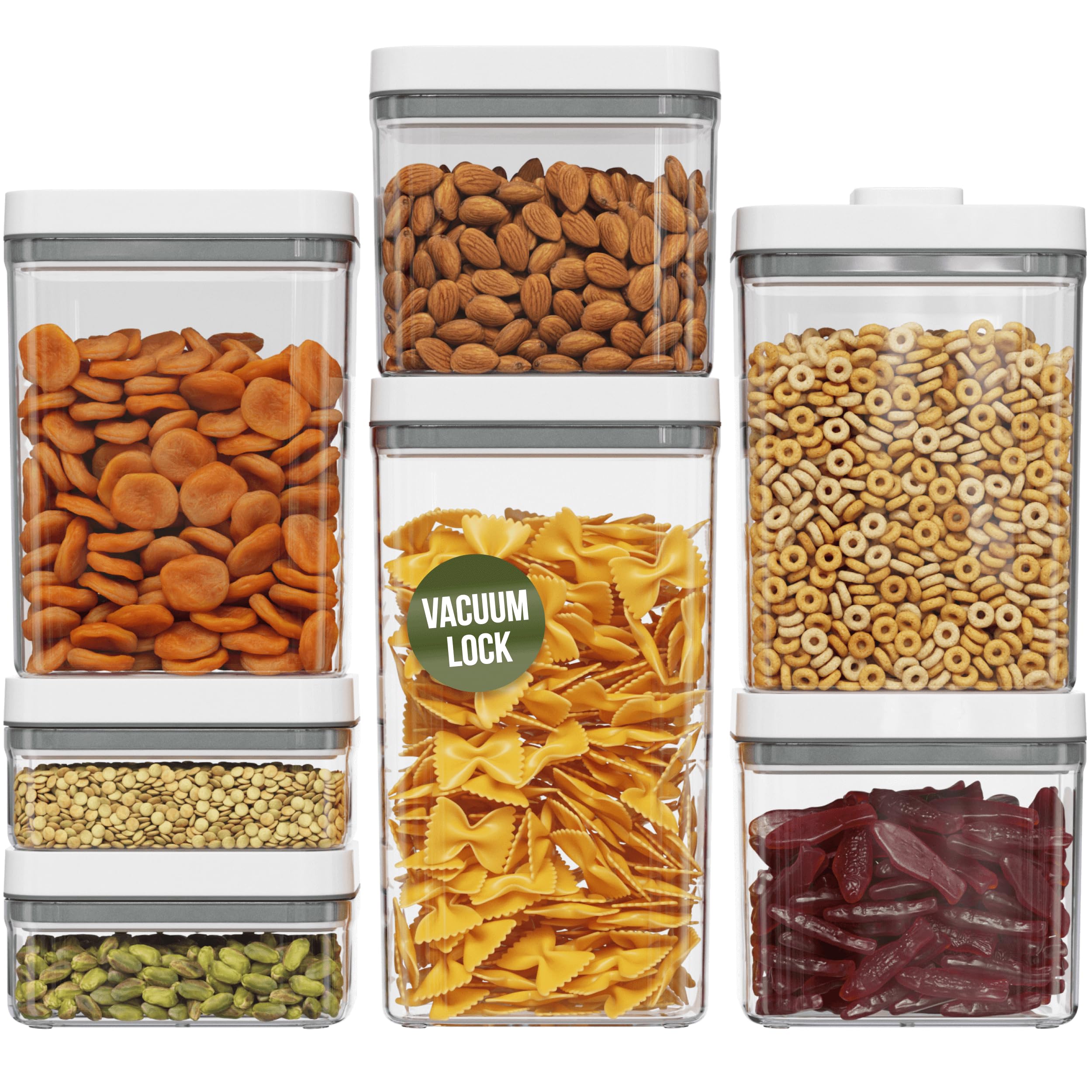 Mua Fontaines 7-Pack Pump-Lock Food Storage Containers - Pump Vacuums