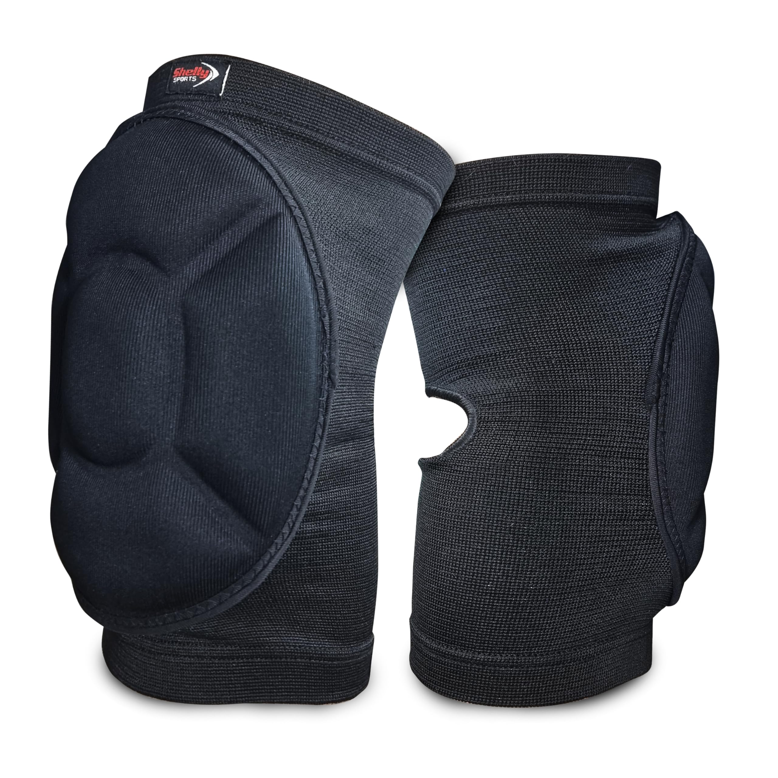 Shelly Protective knee pads, thick non-slip sponge, Wrestling knee pad that prevents impacts., unisex, Basketball, Cycling, Work, Football, Gym, Volleyball, Car Repairing (S/M)