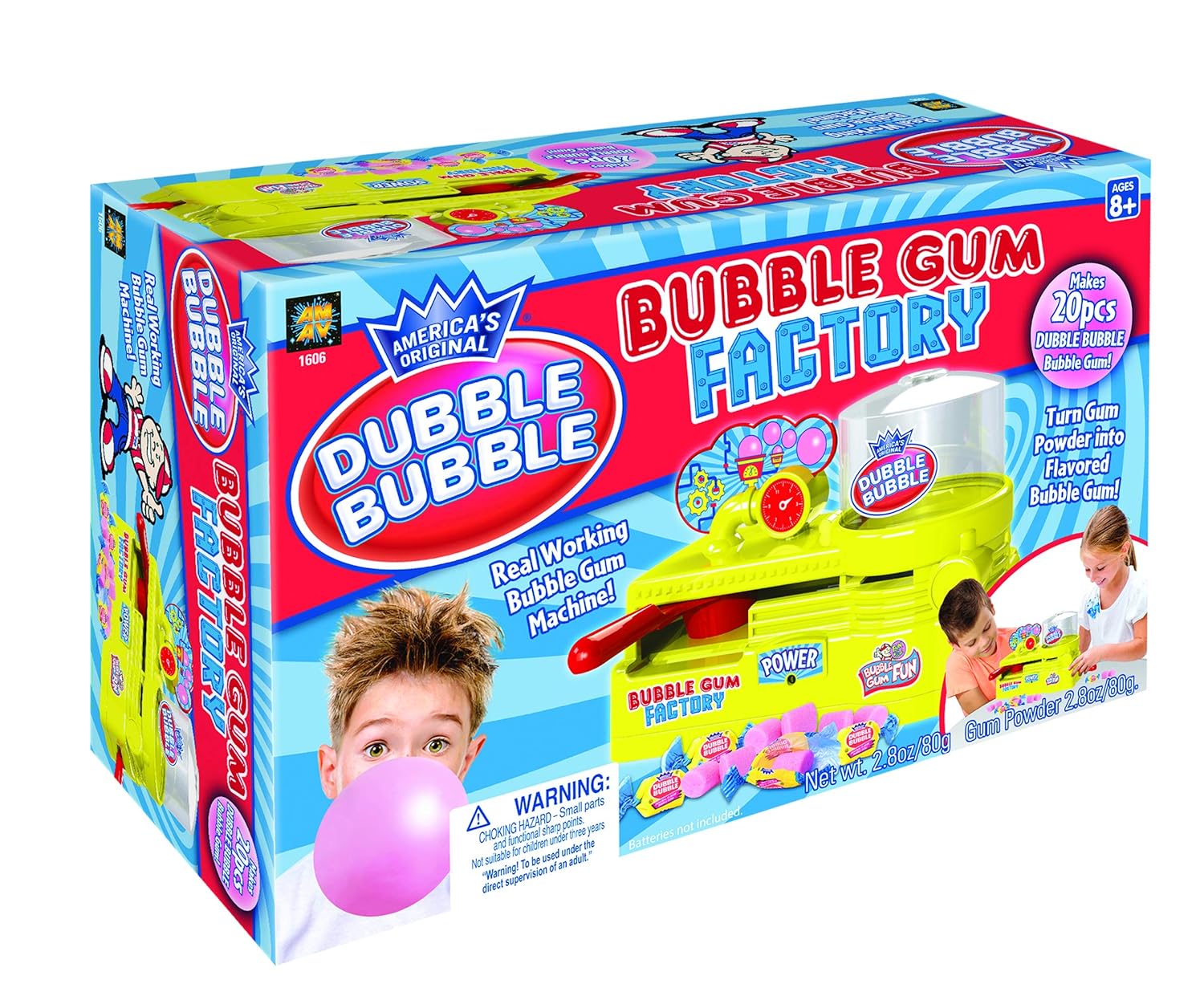 dubble bubble bubble gum factory set
