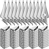 Batiyeer Golf Towels Bulk for Bags 16'' x 24'' Microfiber Waffle Pattern Golf Towels Trifold with Clip for Hiking,Tournament, Yoga