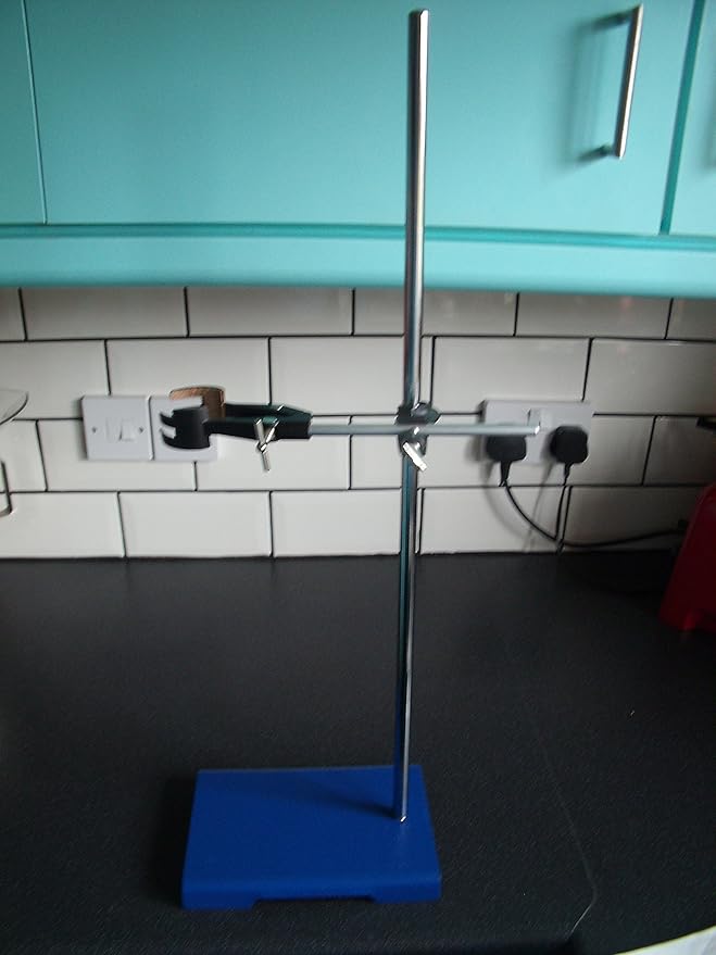 LABORATORY RETORT STAND SET LARGE (25X15CM BASE) Amazon.co.uk DIY & Tools